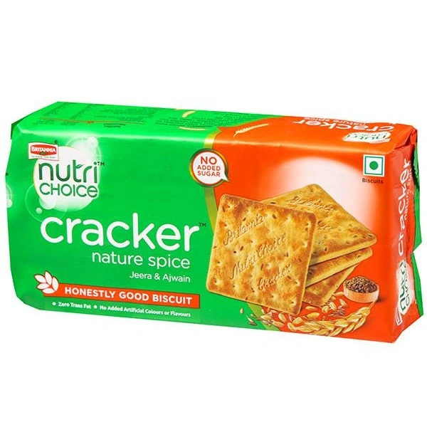 Britannia Nutri Choice Sugar Free Cracker (Jeera & Ajwain) - 300gm