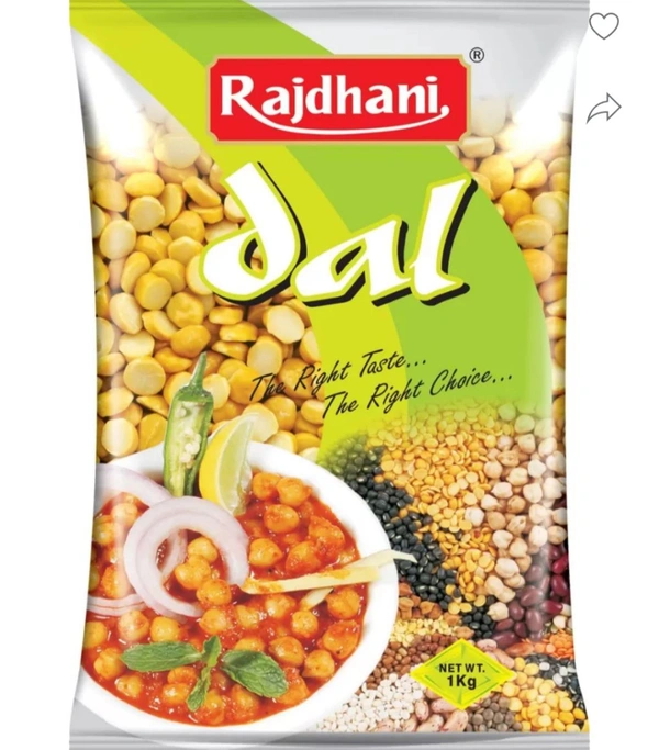 Rajdhani Chana Dal (Split) - 500gm