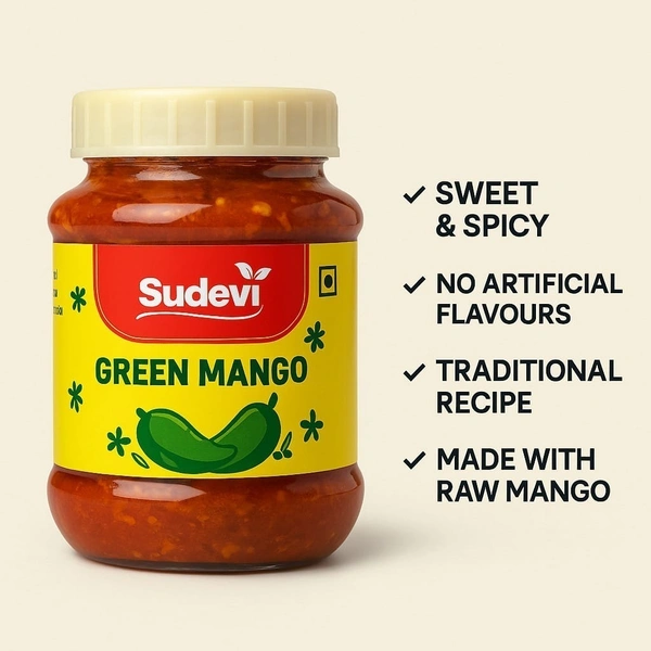 Sudevi Green Mango Pickle - 300gm