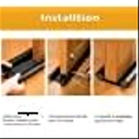 SNB Door guard Bottom Sealing Strip Guard for Home (Size-36 inch) (Pack of 2) (Brown)Name: SNB Door guard Bottom Sealing Strip Guard for Home (Size-36 inch) (Pack of 2) (Brown)Material: NylonPattern: SolidNet Quantity (N): 2Sizes: Free Size (Length Size: 15 cm, Width Size: 10 cm) Country of Origin: India