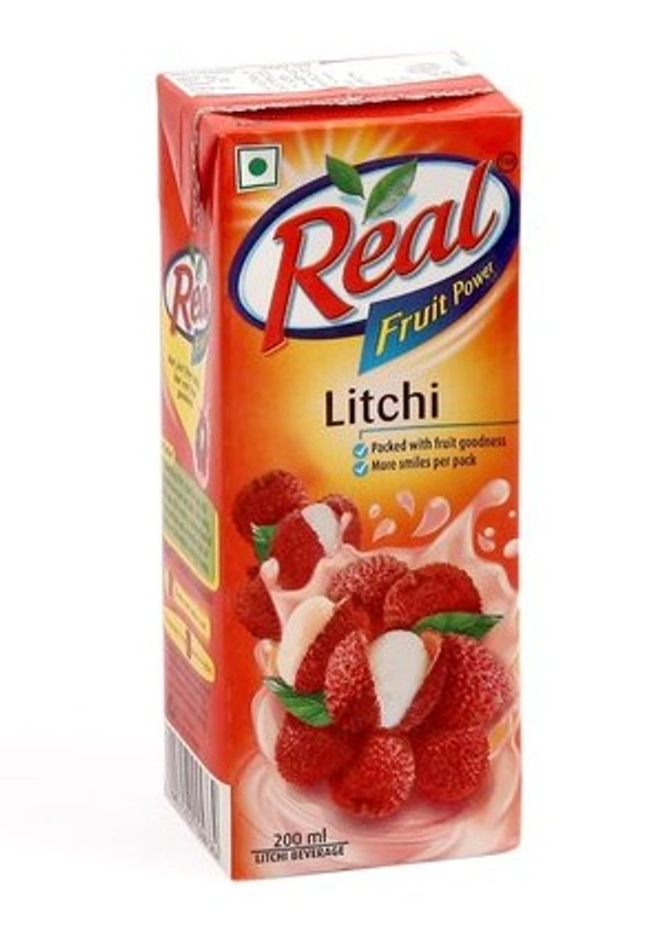 Real Fruit Juice Litchi B2C - 125ml