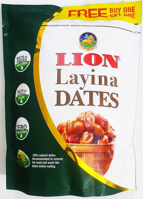 Lion Layina Dates B2C - 500gm+500gm Free
