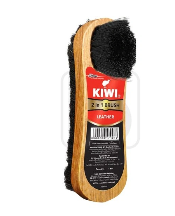 Kiwi 2 In 1 Shoe Brush - 1 unit
