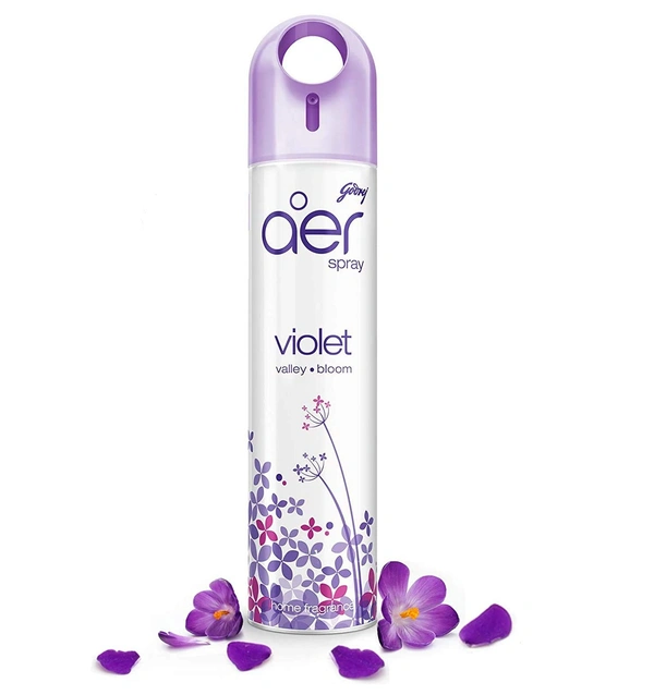Godrej aer spray, Home & Office Air Freshener – Violet Valley Bloom (240 ml - 240ml