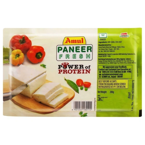 Amul Fresh Panner B2C - 200gm