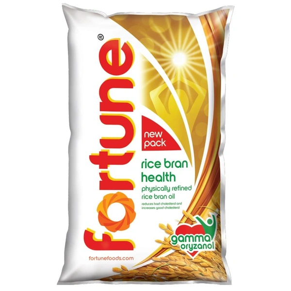 Fortune Physically Refined Rice Bran Oil B2C - 1Ltr