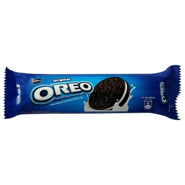 Cadbury Oreo Original Vanilla Cream Biscuits B2C - 120gm
