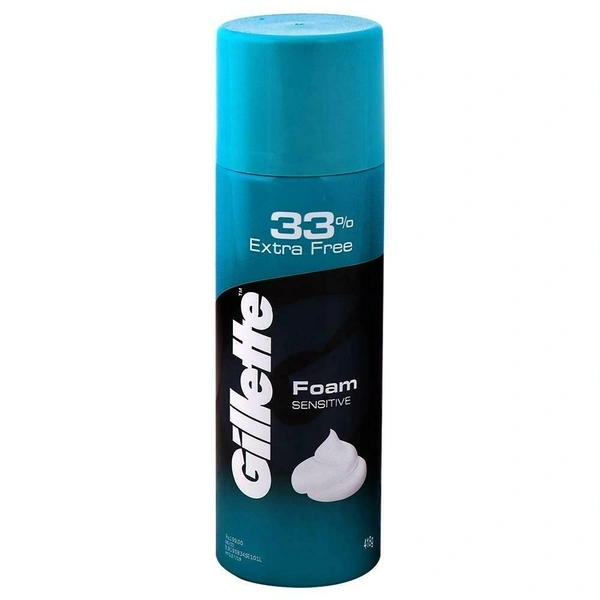 Gillette Sensitive Shaving Foam B2C - 418gm