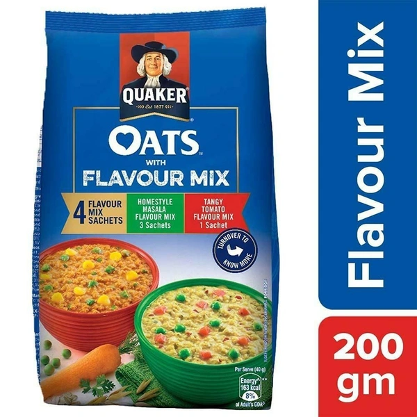 Quaker Oats with Flavour Mix B2C - 200gm