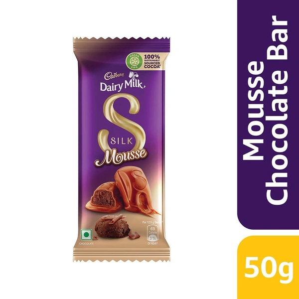 Cadbury Dairy Milk Silk Mousse Chocolate B2C - 50gm