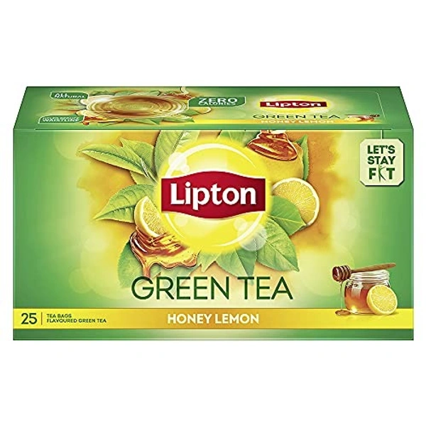 LIPTON HONEY LEMON GREEN TEA BAGS B2C - 25Tea Bags
