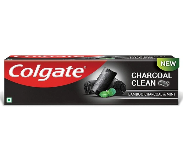 Colgate Bamboo Charcoal and Mint Clean Gel Toothpaste B2C - 120gm
