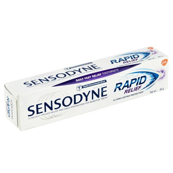 Sensodyne Rapid Relief Toothpaste B2C - 80gm