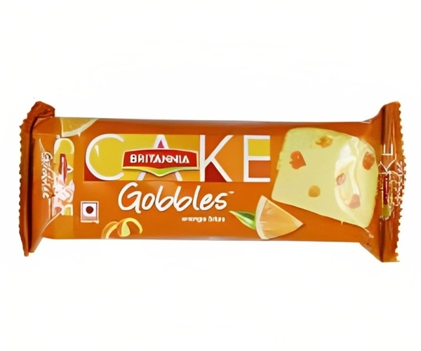 Britannia Gobbles Cake Orange Bites B2C - 30gm