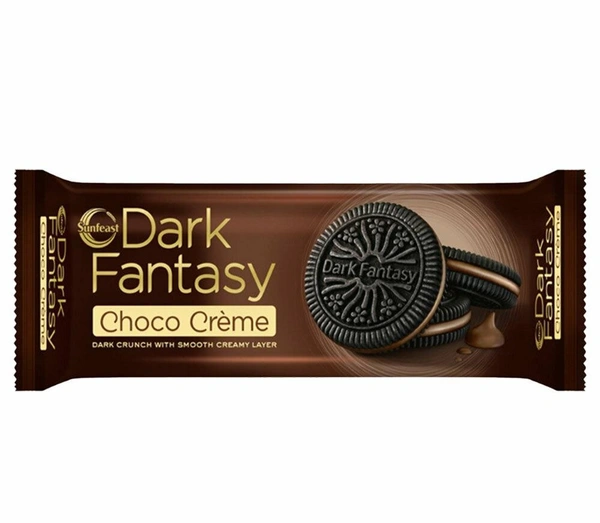 Sunfeast Dark Fantasy Choco Creme Biscuits B2C - 100gm