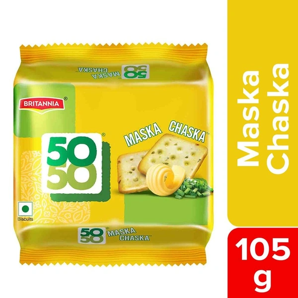 Britannia 50-50 Maska Chaska Biscuits B2C - 105gm