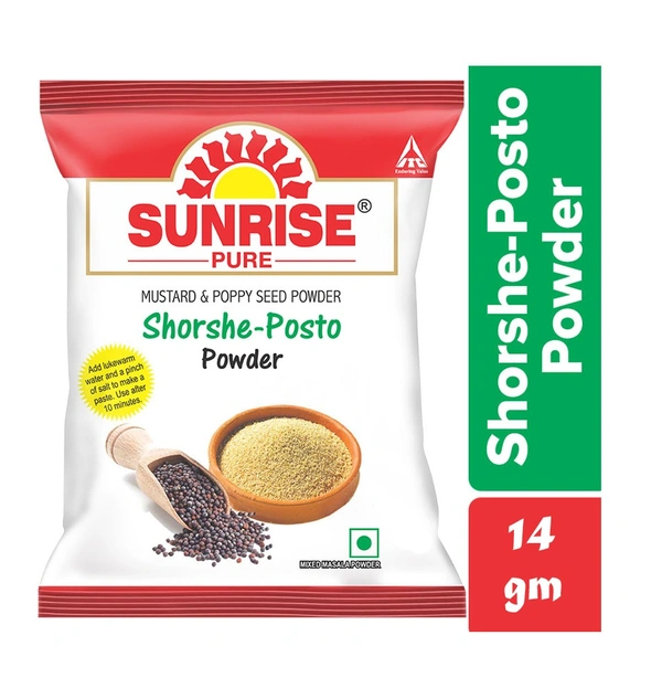 Sunrise Shorshe Posto Powder B2C - 14gm