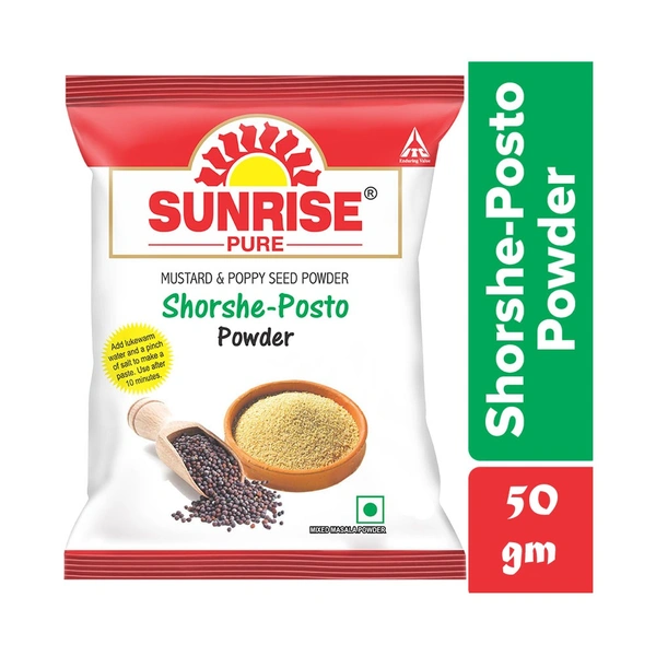 Sunrise Shorshe Posto Powder B2C - 50gm