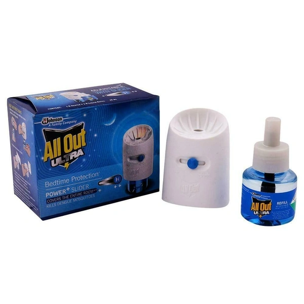 All Out Ultra Power+ Slider Mosquito Repellent Machine + Refill 45 ml B2C - Machine + Refill 45 ml