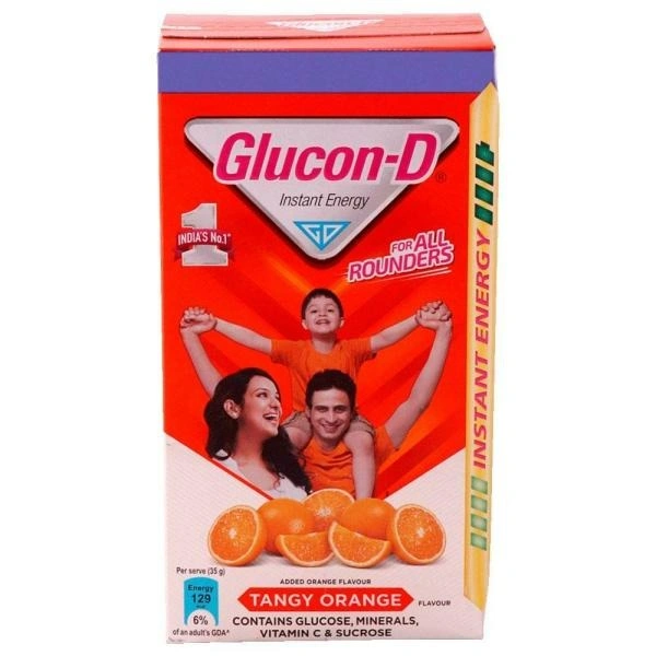 Glucon-D Orange B2C - 75gm+50gm Free