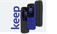 Nokia 105 Singal Sim 2022 - Black,Blue