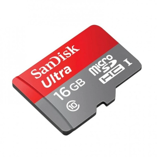 SanDisk 10 16 GB SD Card Class 10 98 MB/s Memory Card - Red