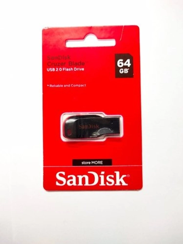 SanDisk Cruzer Blade 64GB USB Flash Drive