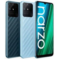 realme narzo 50A (Oxygen Blue , 4GB RAM + 64 GB Storage) Helio G85 Processor | 50MP AI Triple Camera | 6000 mAh Battery - WHITE