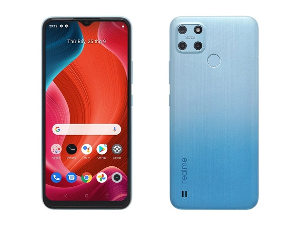 Realme C25Y (Glacier Blue, 4GB RAM, 64GB Storage)