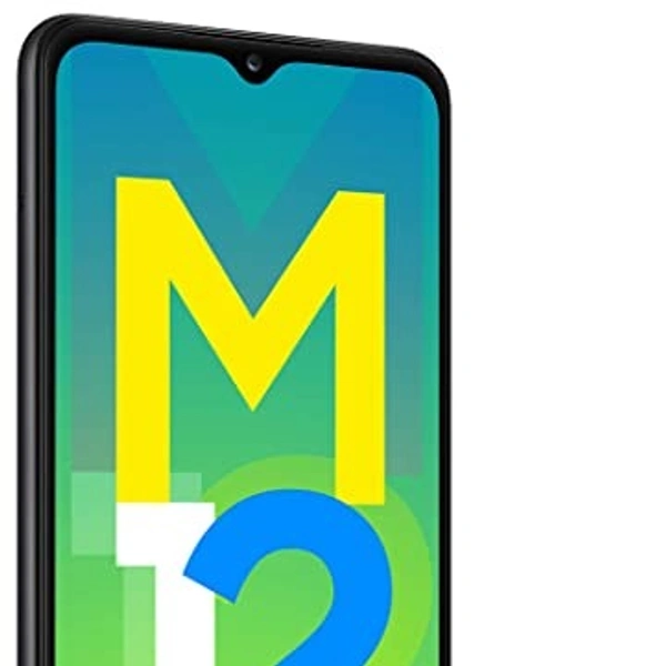 SAMSUNG Galaxy M12 (Black, 128 GB)  (6 GB RAM)