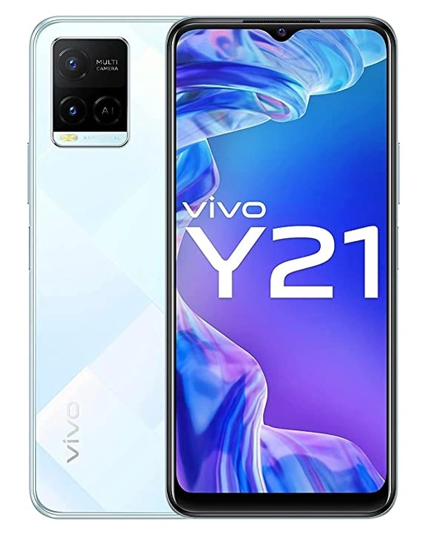 Vivo Y21 (Diamond Glow, 4GB RAM, 64GB Storage)