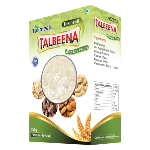 Talbeena With Dry Fruit  تکمیلی تلبینہ وتھ ڈرائے فروٹ - 250grm