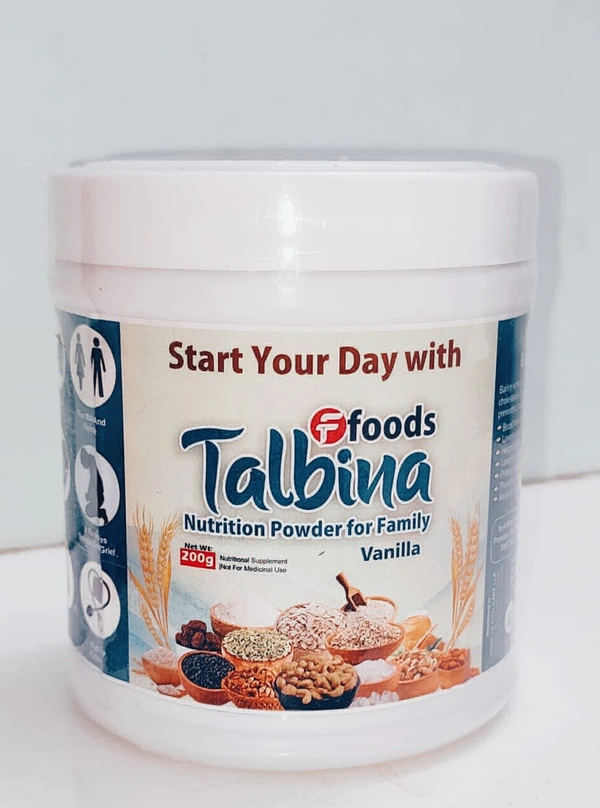 F Food Talbina F FOOD'S TALBINA FOR FAMILY. VANILLA TEST ( Flavor)