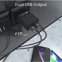 Portronics USB ADAPTO 66 12W 2.4A