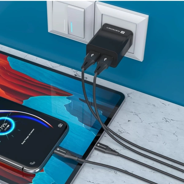 Portronics USB ADAPTO 66 12W 2.4A
