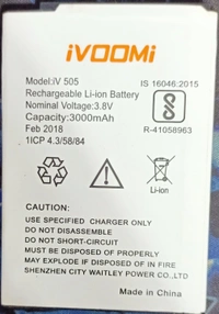 Ivoomi IV-505 Battery 
