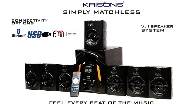 Krisons Xing 7.1 BT Home Theater System