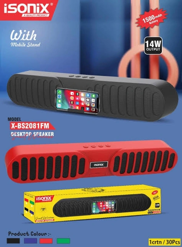 Isonix X-BS2081FM 14W BT Baar