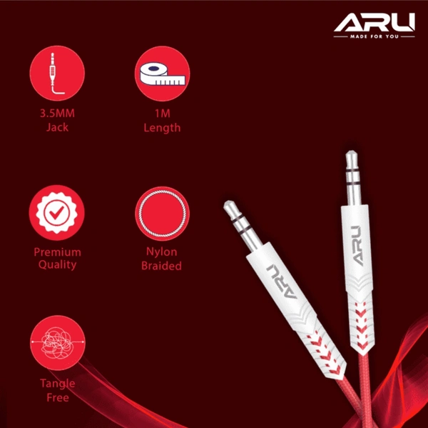 Aru Rope-4 Aux Cable 