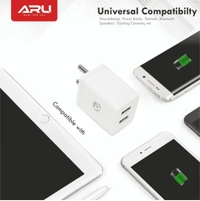 Aru AR-304 3.4A Multiport USB Charger