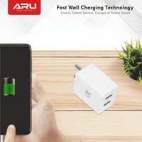 Aru AR-304 3.4A Multiport USB Charger