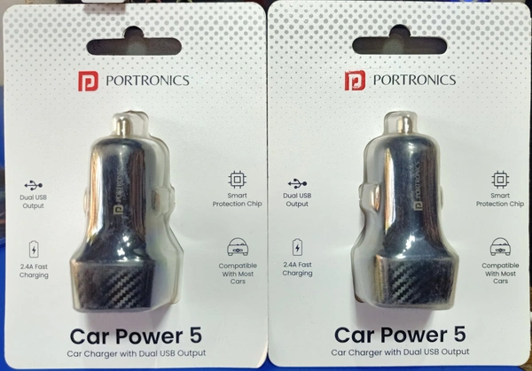 Portronics Car Power 5 2.4A