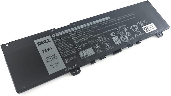 Dell Inspiron 13 (7370, 7373) P83g P83g001 11.4v 38wh 3-Cell Original Laptop Battery - F62G0, 39DY5 - 0.5