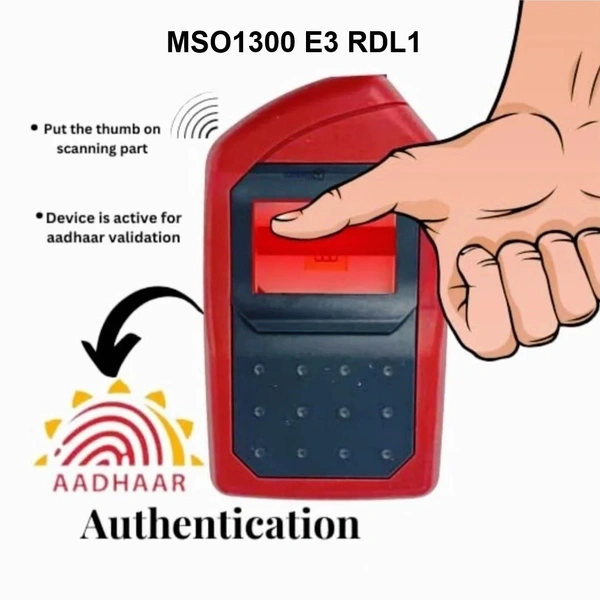 IDEMIA MORPHO IDEMIA Morpho MSO 1300E3 RDL1 Biometric Fingerprint Scanner