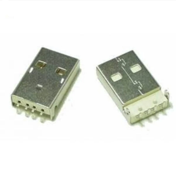 USB Type A Male Plug Connector Panel Mount for DIY Project - r168