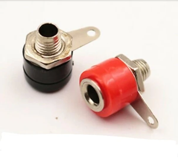 2 pcs 4mm Banana Socket Female Connector - R63