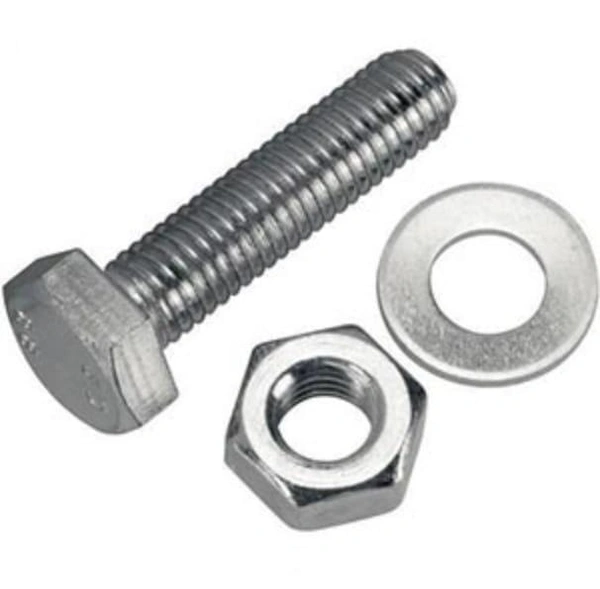 5pc Set of 4.8 mm Diameter Hex Bolt with Nut and Washer