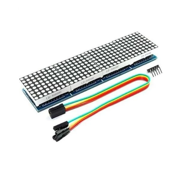 MAX7219 8 x 32 LED Dot 4 in 1 Display Matrix Module