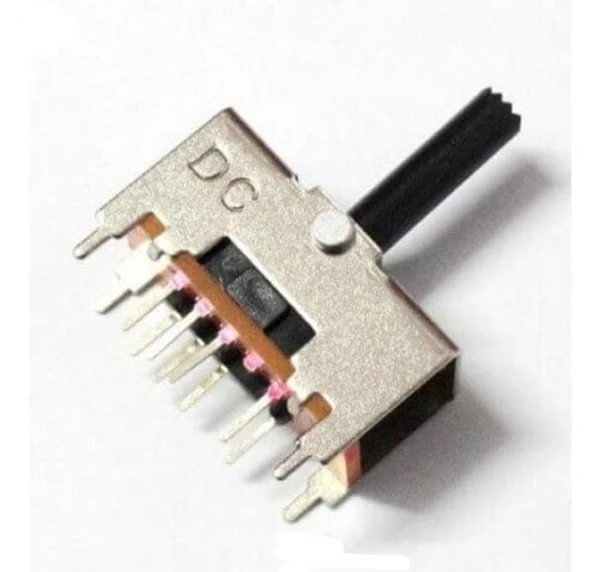 DPDT slide Toggle 6 pin Switch - PCB Mount - r109