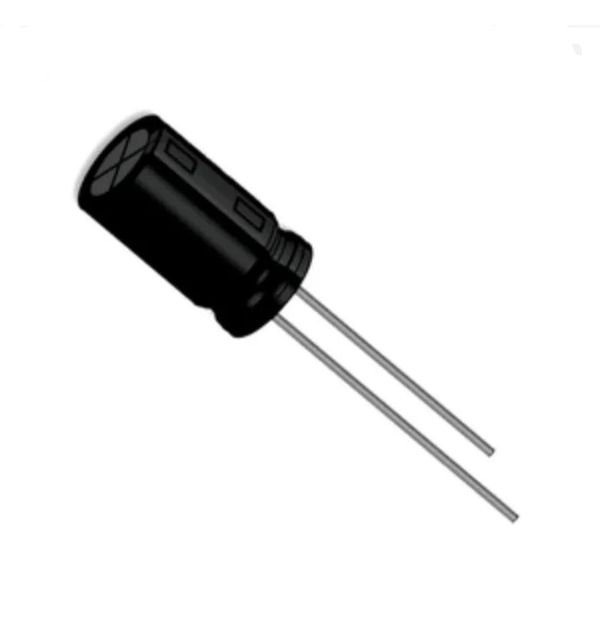 100uF  35V Electrolytic Capacitor pack of 3